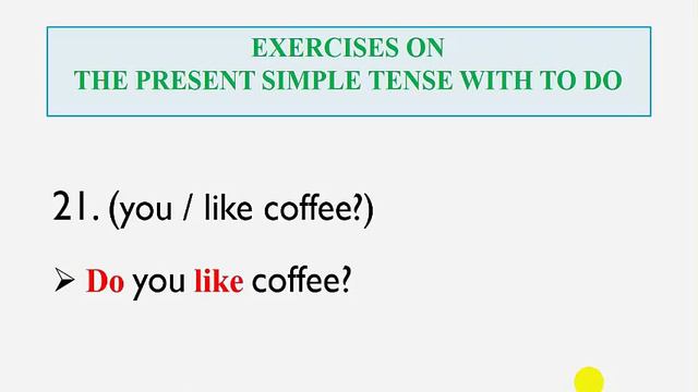 Doing Exercises on present simple with to do Part 3|My English Tutorials смотреть онлайн