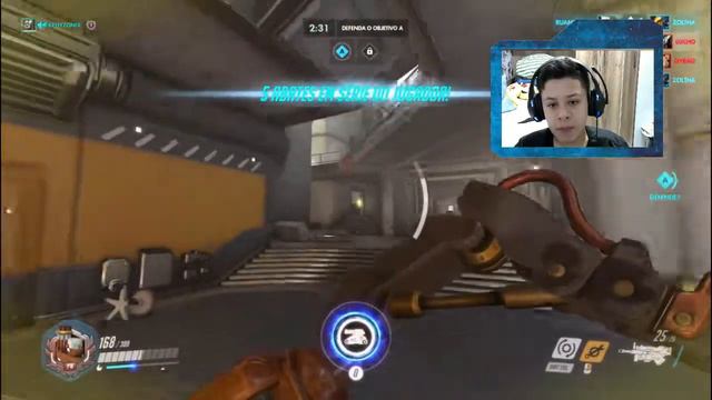 primeiro vídeo de webcam!!! - overwatch смотреть онлайн