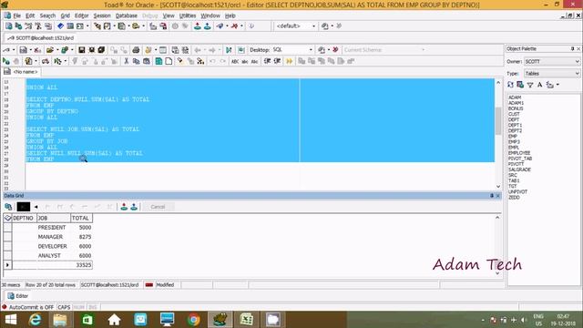 How To Use Grouping Sets in Oracle Database смотреть онлайн