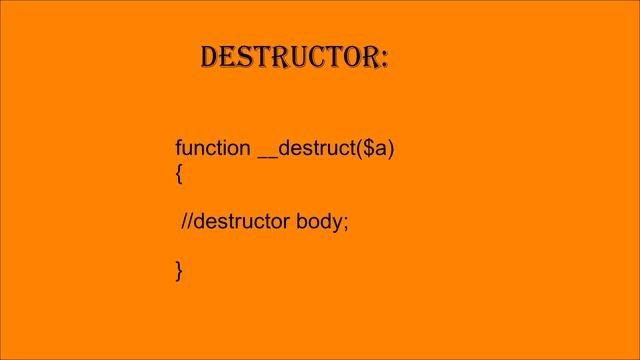 Constructor and destructor in PHP | in Tamil | programmer JK смотреть онлайн