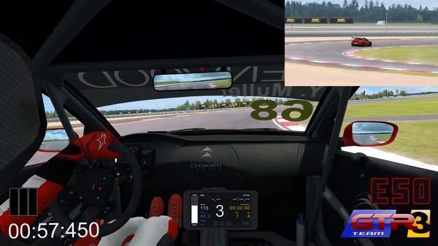 RaceRoom - Citroën C-Elysée World Tour - Slovakia Ring - 2:04:418 смотреть онлайн