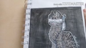 ?Полный обзор скетчбука? Рисунки Котов-Воителей и не только?