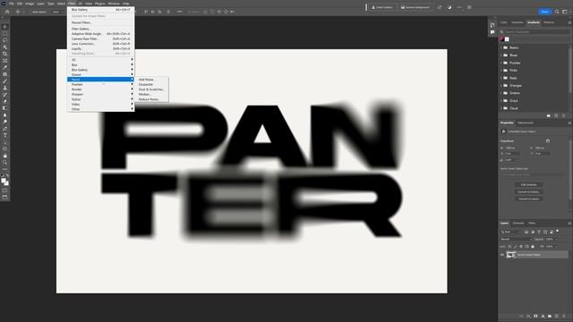 How to Design Grungy Blur Text Effect in Photoshop смотреть онлайн