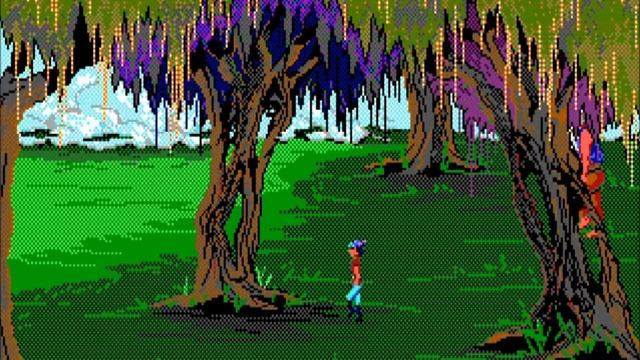 King's Quest 1 : Quest for the Crown - Loop Demo with MT32 Sound (1990 SCI remake), PC MS-DOS, 1990 смотреть онлайн