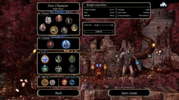 Sacred 2 Gold Character Creation and Intro Cutscene