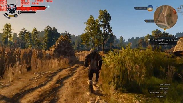 The Witcher 3 GTX 770 2GB and i5 2500k 4,4GHz смотреть онлайн