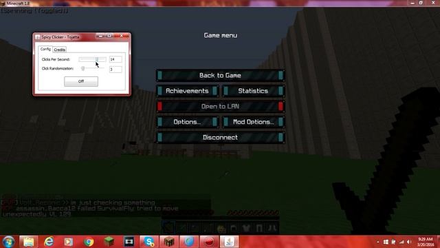 (MAC/WINDOWS) minecraft Java autoclicker for 1.7.X/1.8.X смотреть онлайн