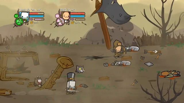 Прохождение Castle Crashers. Режим Безумия! 1 часть (Новарвар) смотреть онлайн