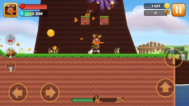 Jake's Adventures - Walkthrough Gameplay Part 1 - Green Forest 1-5 Levels (Android Ios)