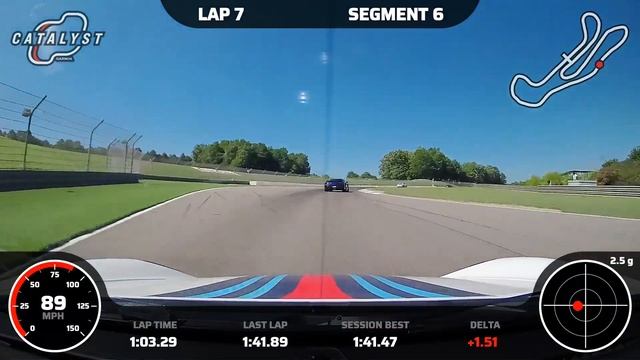 Porsche Cayman R Barber Motorsports Park PCA