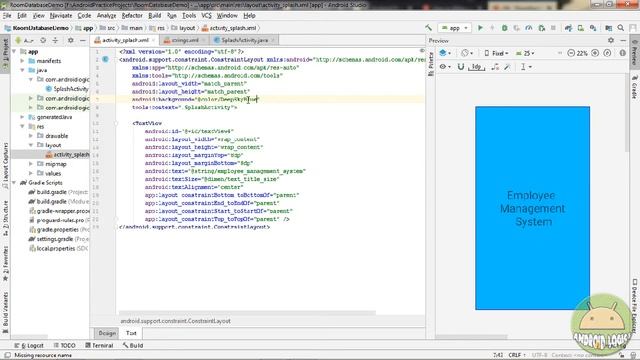 Android App With ROOM Database - Part1 || Employee Management System || Android Studio || 2019 смотреть онлайн
