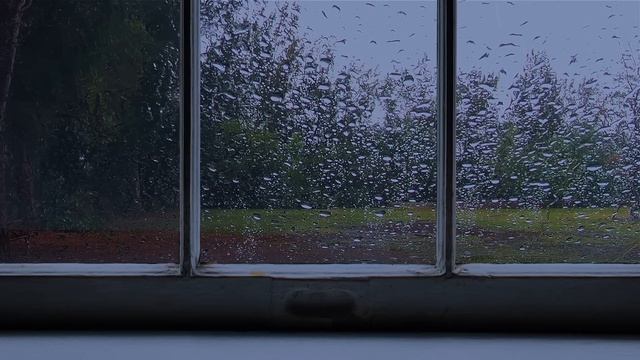 Rain On Window - Sleep Sounds Rain - 1 Hour Rain ASMR