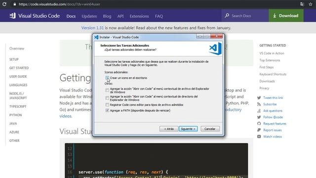 5.- Instalar Visual Studio Code смотреть онлайн