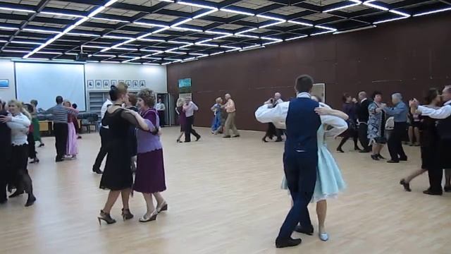 Фокстрот+ вальс "Мечта". Танцевальный вечер на Авиамоторной 3 декабря 2016 г. смотреть онлайн