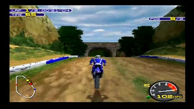 Moto Racer 2 (PS1) Gameplay смотреть онлайн
