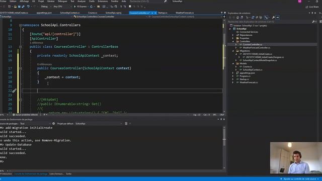 Comment développer une API Web en C# avec ASP.NET CORE. Exemple concret. смотреть онлайн