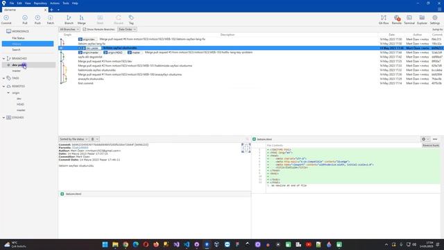 Git (Github - Github Desktop - Source Tree) Kullanımı-2 смотреть онлайн