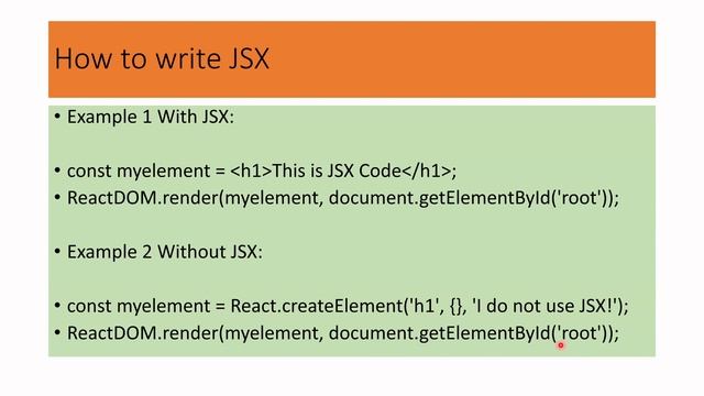 What is JSX in React? смотреть онлайн