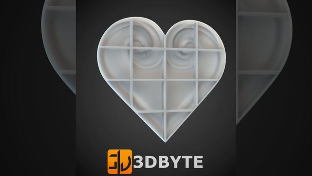 #3dmodel - Round #decor 64 || Круглый декор 64 #3dbyte  #3dprint