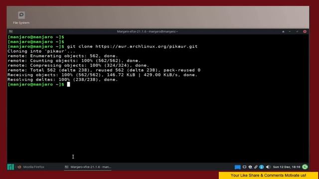 Manjaro / Arch Linux - installing Pikaur - AUR helper On Manjaro 21.2.0 Linux смотреть онлайн