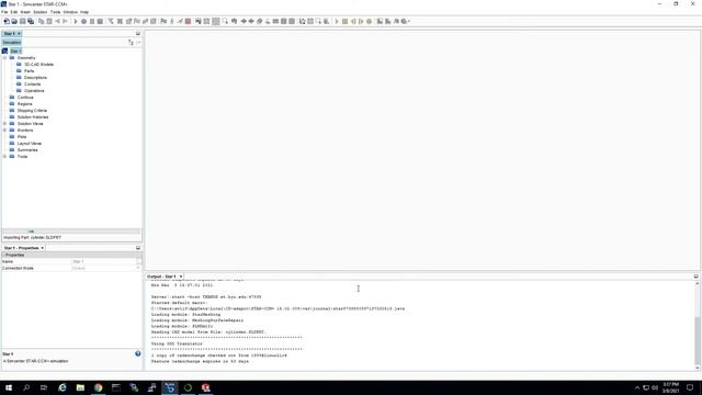 Import Solid Model From Solidworks to STARCCM+ смотреть онлайн