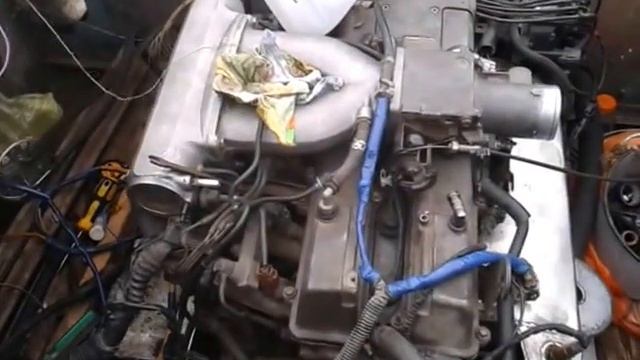 Первый запуск 1JZ на катере смотреть онлайн