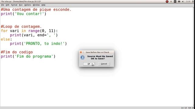 4.4 Else com For e While (Parte 1) - Tutorial de Python 3 Português смотреть онлайн