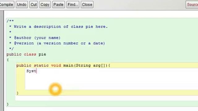 Hello World in java and how to use bluej tutorial 0 смотреть онлайн