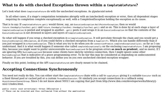 Code Review: Echo server with CompletableFuture (2 Solutions!!) смотреть онлайн