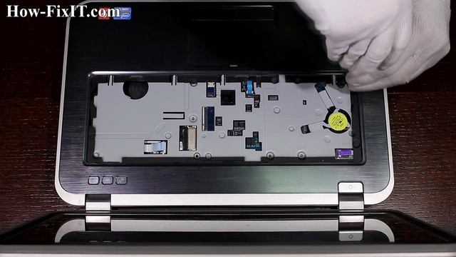 How to reassemble laptop Dell Inspiron 15R 5520, 7520, 1518, 1818 смотреть онлайн