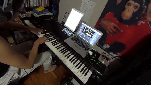 Chroma Key On The Page piano cover KAWAI VPC1 Modartt Pianoteq 5 Kevin Moore Dream Theater ケヴィンムーア смотреть онлайн