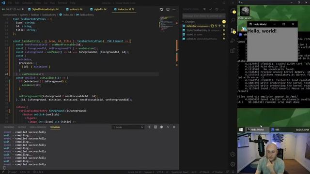 Adding DOS & File Explorer to my OS in the browser [Stream #16] смотреть онлайн
