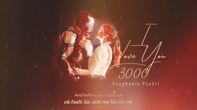 Vietsub | I Love You 3000 - Stephanie Poetri | Lyrics Video смотреть онлайн
