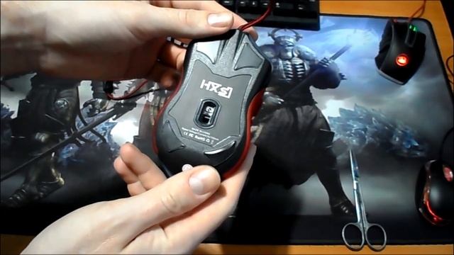 ПК мышка QUWIND. Дешевая мышка для *геймеров*. Закос под Redragon? . Написано: TOP GAMING MOUSE. смотреть онлайн
