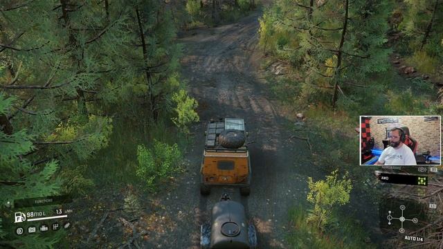 Snowrunner (PS4) Continuing my journey through Russia смотреть онлайн