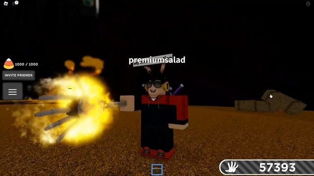 Slap Battles - How to get RATTLEBONES GLOVE + "CANDY KING" BADGE! [ROBLOX] смотреть онлайн