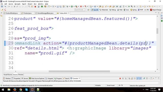 Building An ECommerce Store Using JSF Framework - Part 5 - Latest and Featured Products смотреть онлайн