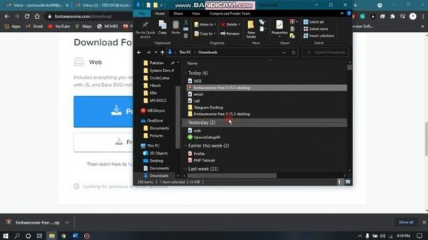HOW TO DOWNLOAD AND INSTALL FONT AWESOME FONTS ON WINDOWS
