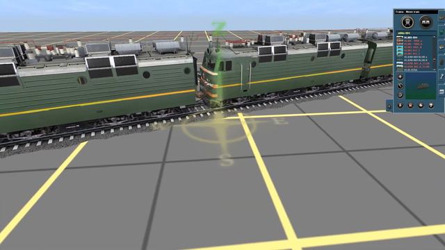 Trainz. ВЛ80с. Работа по СМЕ в 3 и 4 секции. смотреть онлайн