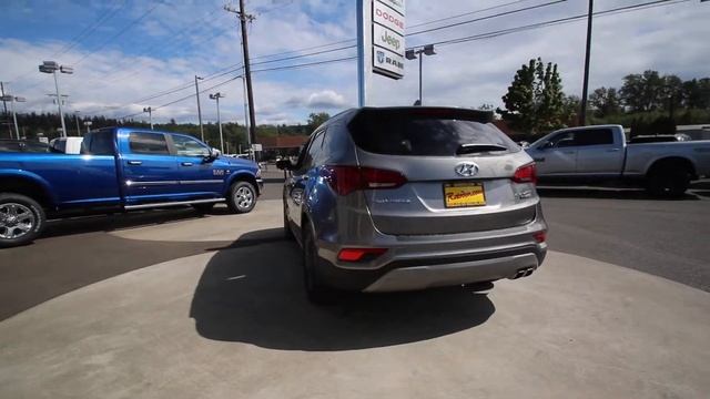2017 Hyundai Santa Fe Sport 2.0L Turbo | Mineral Gray | HG496104 | Mt Vernon | Skagit | смотреть онлайн