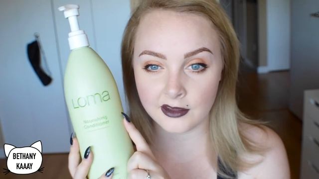 CURRENT HAIRCARE ROUTINE ♥ Healthy Hair with Loma, Goldwell & Milkshake || BETHANYKAAAY смотреть онлайн