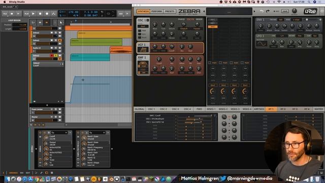 How To Make Growl Bass - Sound Design in Zebra 2 смотреть онлайн