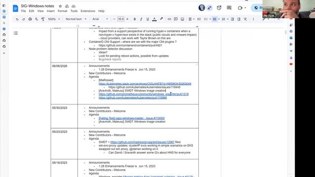 Kubernetes SIG-Windows 20230606 смотреть онлайн