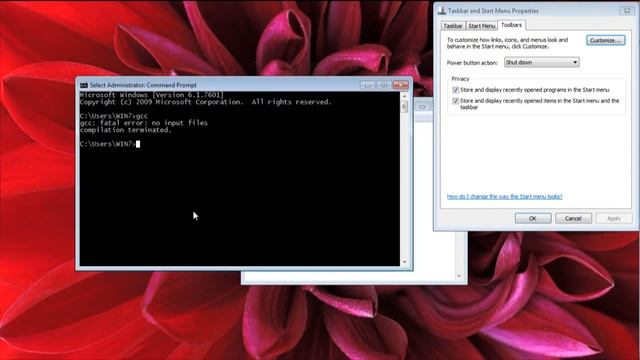 C - Hello World & .exe смотреть онлайн