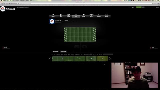 NCAA Football 14 Team Builder | How to Create Custom Uniforms смотреть онлайн