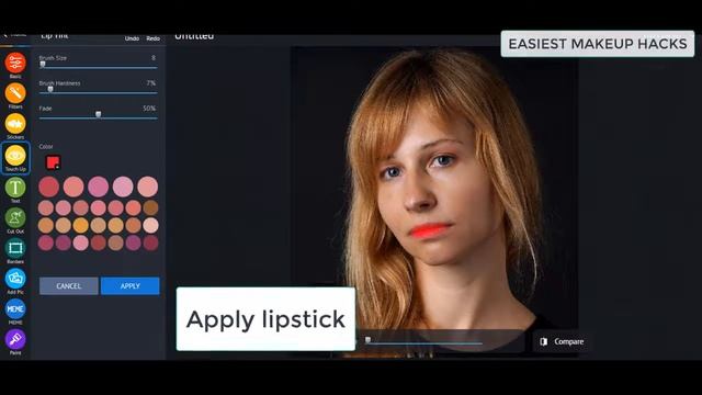 piZap's Quick Photo Editing Tutorial:Easiest Makeup Hacks on piZap website смотреть онлайн
