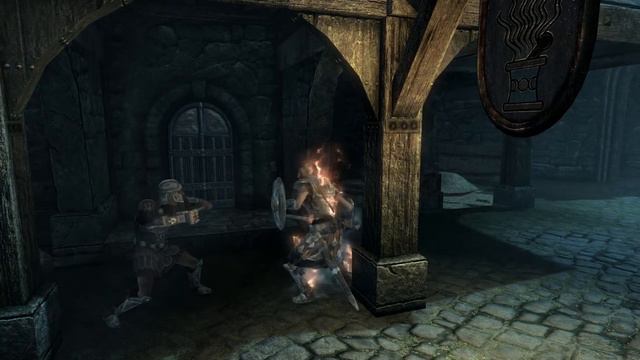 Rikke and Tullius VS Falx Carius - Skyrim смотреть онлайн
