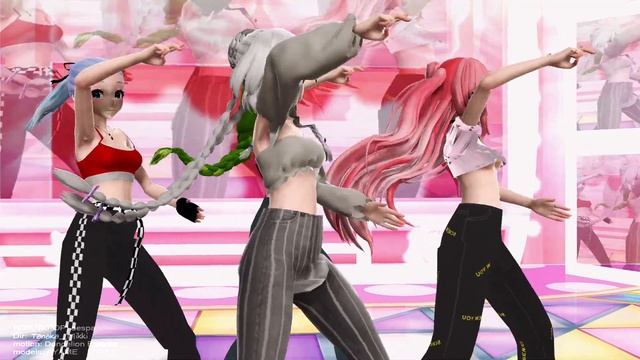 [MMD] Aespa 에스파 'Black Mamba' (4p Version)
