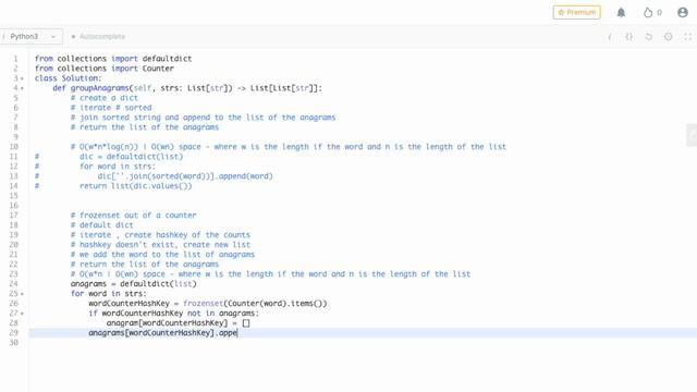 Group Anagram - Python - Optimal Solution | Leetcode Patterns | Day 4.3 смотреть онлайн
