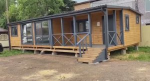 Модульный дом СВ-2 (6х11.5м)